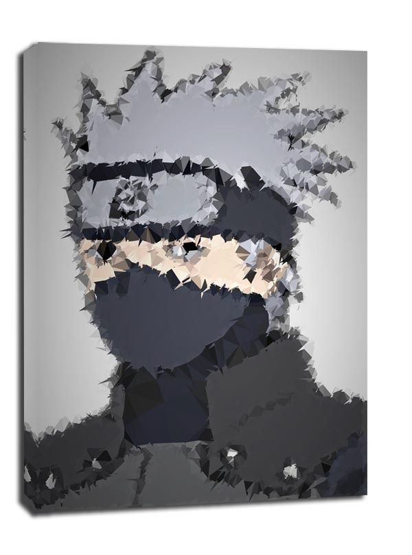 Image of POLYamory - Kakashi, Naruto - obraz na płótnie Wymiar do wyboru: 60x80 cm
