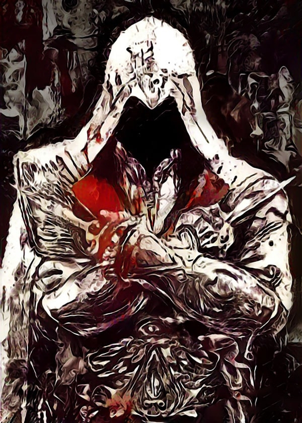 Image of Legends of Bedlam - Ezio Auditore, Assassins Creed - plakat Wymiar do wyboru: 21x29,7 cm