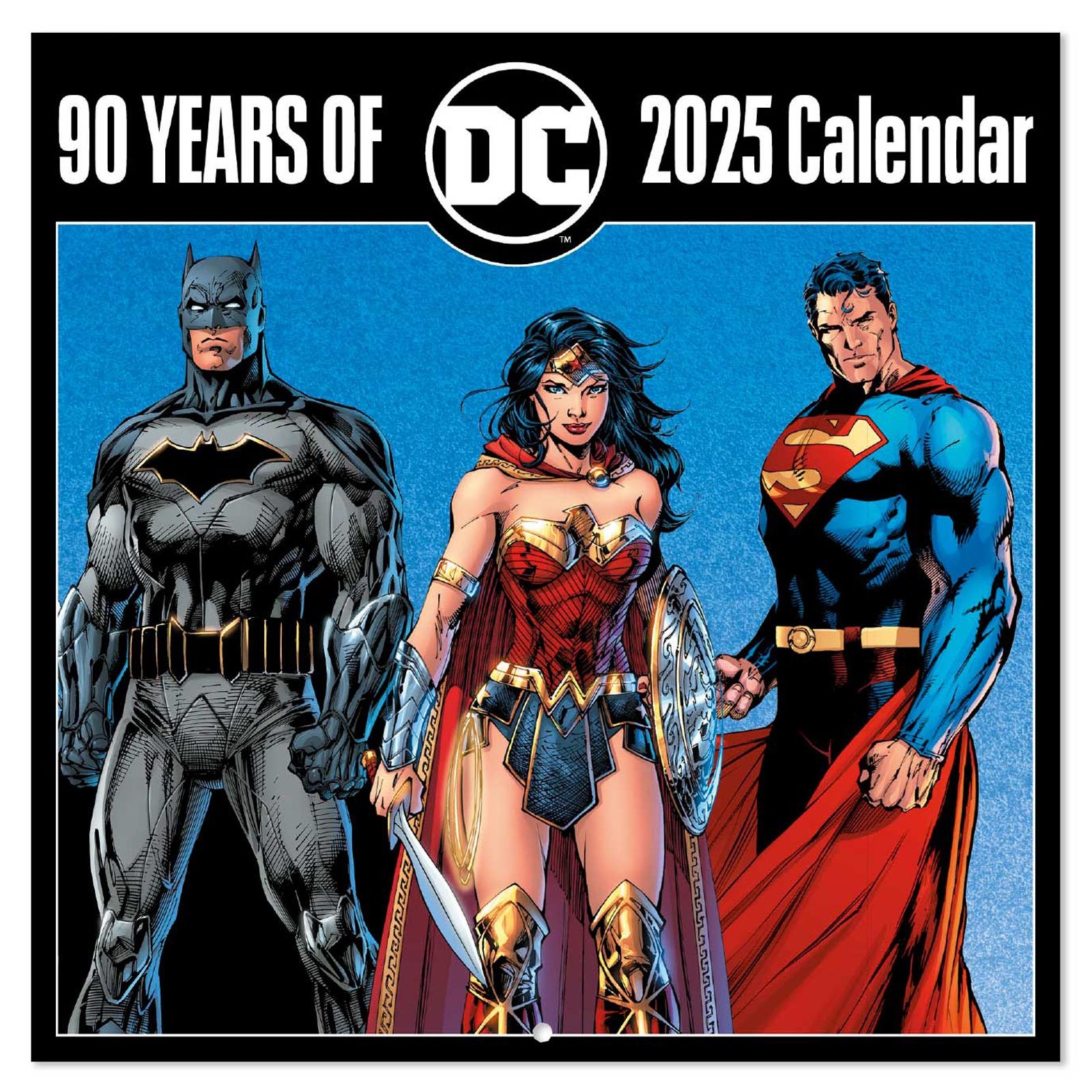 Image of Batman 90 lat DC Comics - Oficjalny Kalendarz 2025 Ścienny