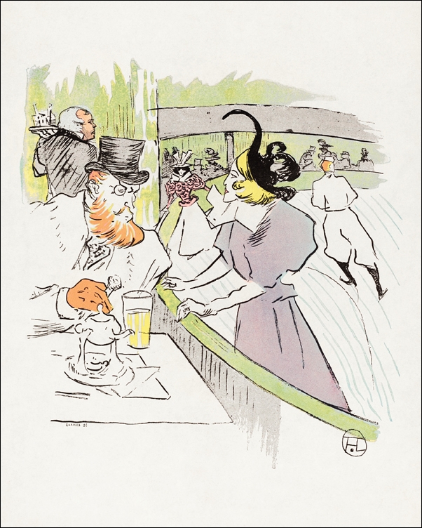 Image of In the Skating Professional Beauty, Henri De Toulouse-Lautrec - plakat Wymiar do wyboru: 21x29,7 cm