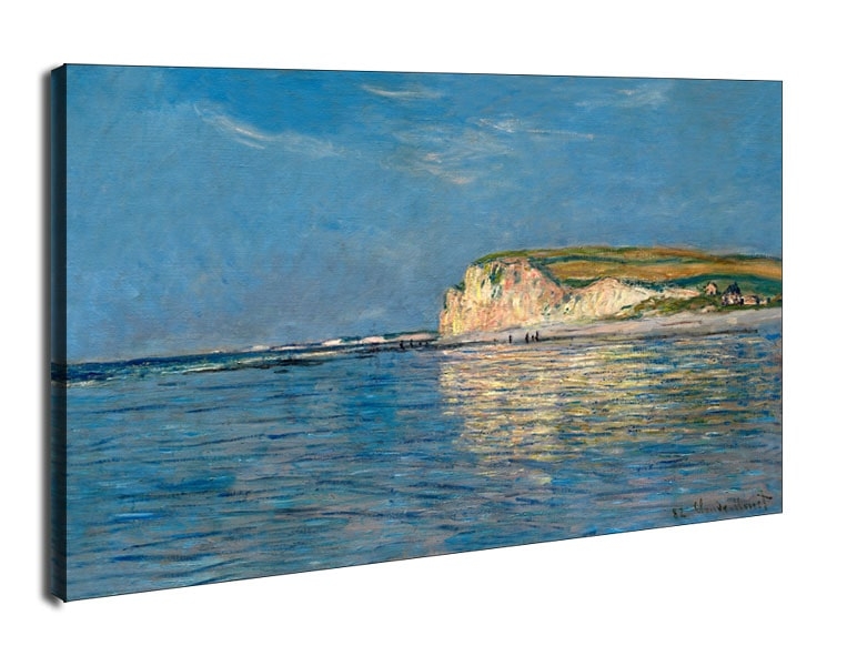 Image of Low Tide at Pourville, near Dieppe, 1882, Claude Monet - obraz na płótnie Wymiar do wyboru: 100x70 cm