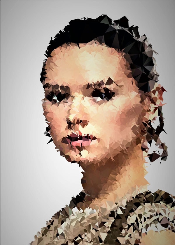Image of POLYamory - Rey, Gwiezdne Wojny Star Wars - plakat Wymiar do wyboru: 50x70 cm