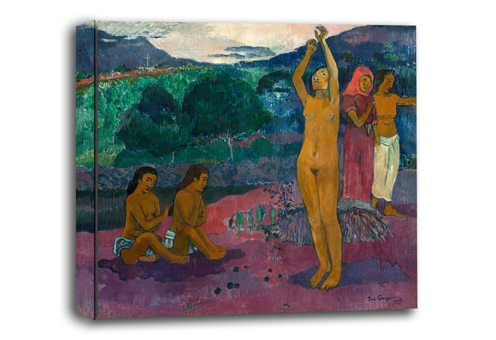Image of The Invocation, Paul Gauguin - obraz na płótnie Wymiar do wyboru: 30x20 cm