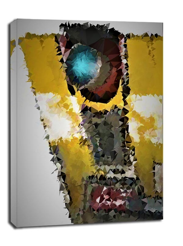 Image of POLYamory - Claptrap, Borderlands - obraz na płótnie Wymiar do wyboru: 61x91,5 cm