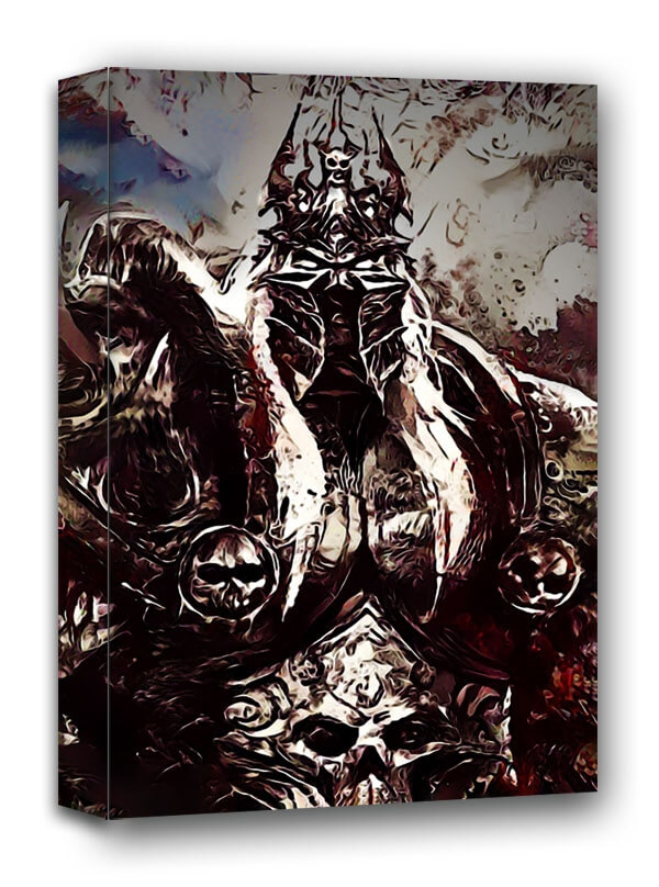 Image of Legends of Bedlam, Arthas, Warcraft - obraz na płótnie Wymiar do wyboru: 50x70 cm