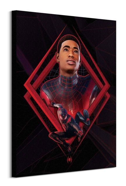 Image of Spider-Man Miles Morales Be Greater - obraz na płótnie