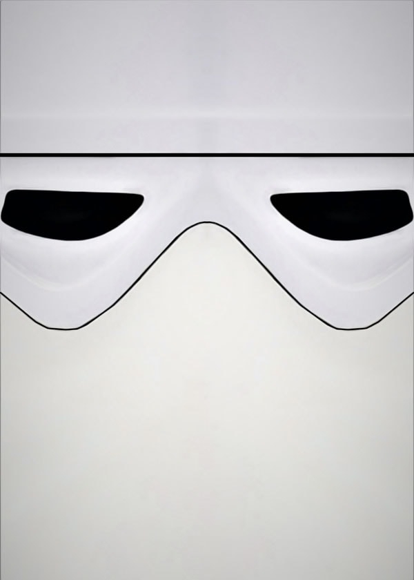 Image of Face It! Star Wars Gwiezdne Wojny - Snow Trooper - plakat Wymiar do wyboru: 40x50 cm