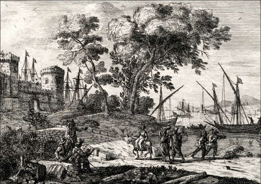 Image of The Draughtsman, Claude Lorrain - plakat Wymiar do wyboru: 60x40 cm
