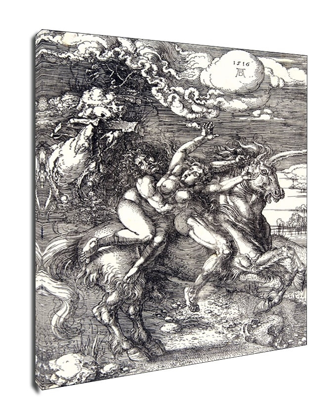 Image of Abduction of Proserpine, Albrecht Durer - obraz na płótnie Wymiar do wyboru: 61x91,5 cm