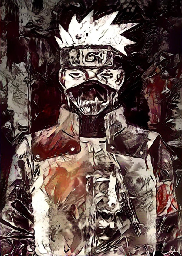 Image of Legends of Bedlam - Kakashi, Naruto - plakat Wymiar do wyboru: 20x30 cm