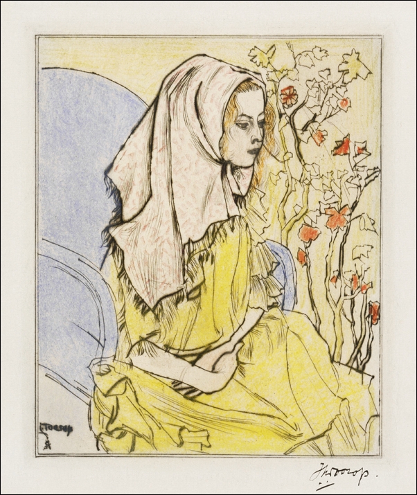 Image of The Hoogeland, Beekbergen, Jan Toorop - plakat Wymiar do wyboru: 60x80 cm