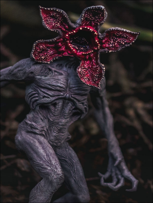 Image of Demogorgon, Stranger Things Ver1 - plakat Wymiar do wyboru: 30x40 cm