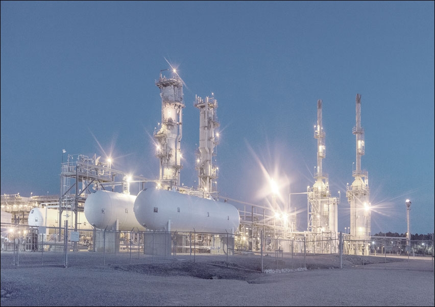 Image of A refinery in Pascagoula, Mississippi., Carol Highsmith - plakat Wymiar do wyboru: 100x70 cm