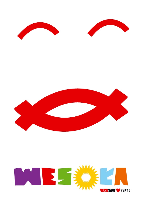 Image of wesoła - plakat Wymiar do wyboru: 59,4x84,1 cm