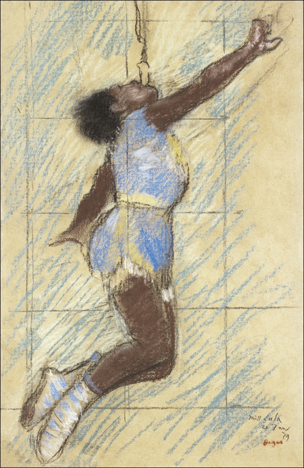 Image of Miss Lala at the Fernando Circus, Edgar Degas - plakat Wymiar do wyboru: 29,7x42 cm