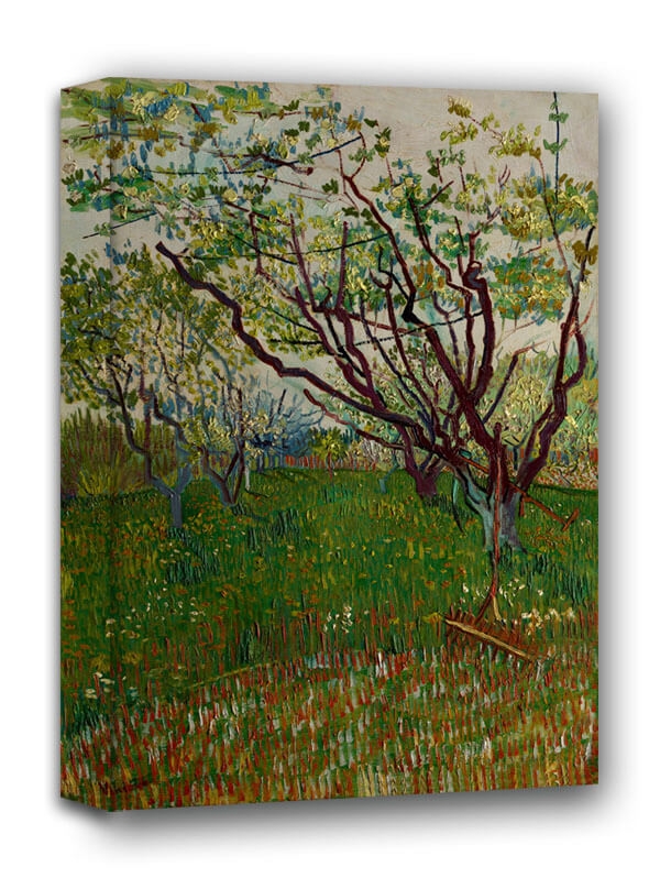 Image of The Flowering Orchard, Vincent van Gogh - obraz na płótnie Wymiar do wyboru: 30x40 cm