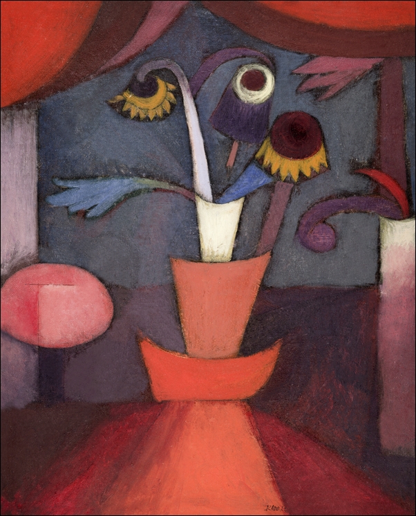 Image of Autumn Flower, Paul Klee - plakat Wymiar do wyboru: 29,7x42 cm