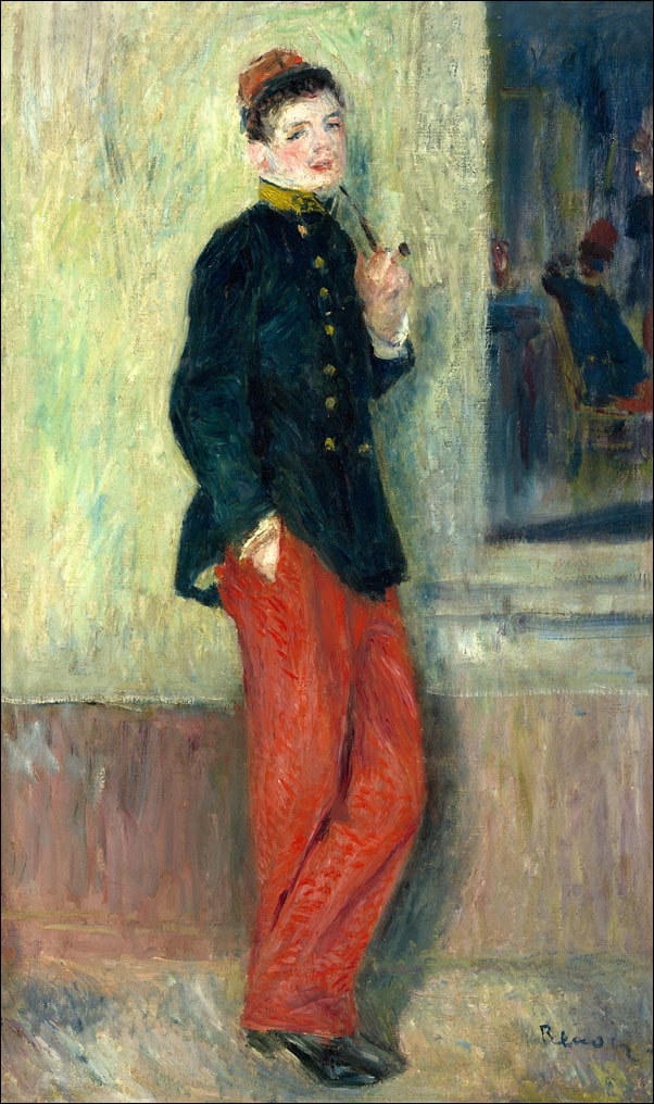 Image of The Young Soldier, Auguste Renoir - plakat Wymiar do wyboru: 20x30 cm