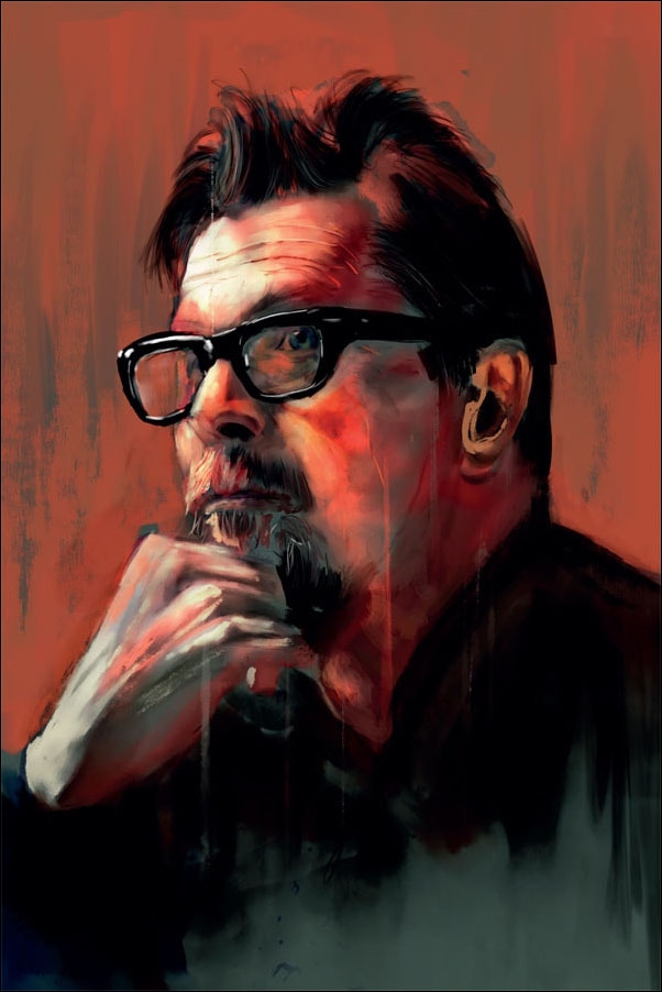 Image of Gary Oldman - plakat premium Wymiar do wyboru: 61x91,5 cm