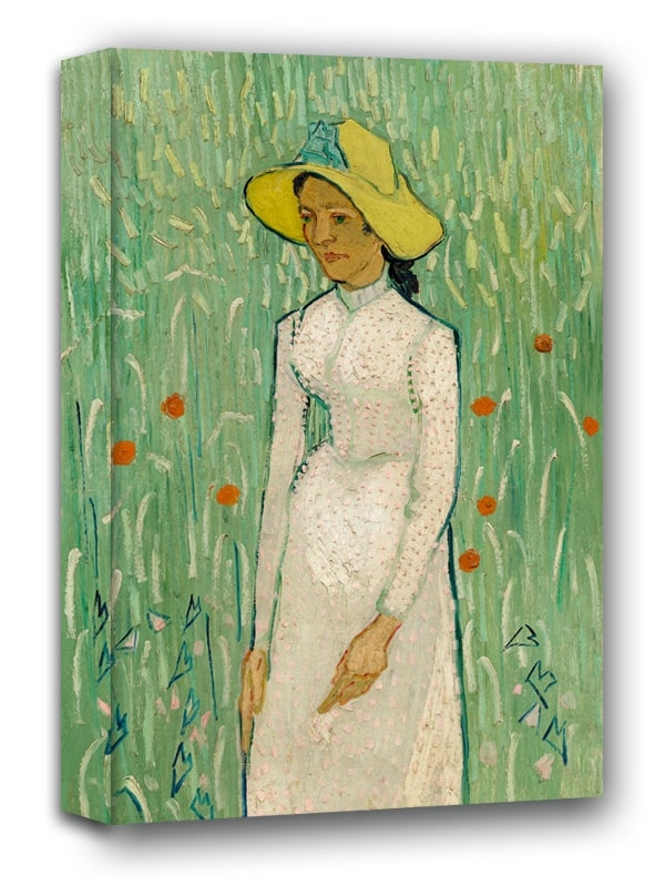 Image of Girl in White, Vincent van Gogh - obraz na płótnie Wymiar do wyboru: 30x40 cm