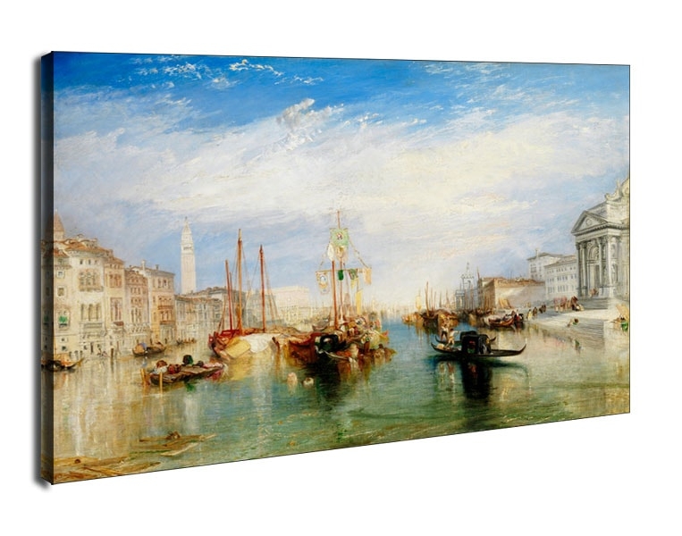 Image of Venice, from the Porch of Madonna della Salute, William Turner - obraz na płótnie Wymiar do wyboru: 100x70 cm