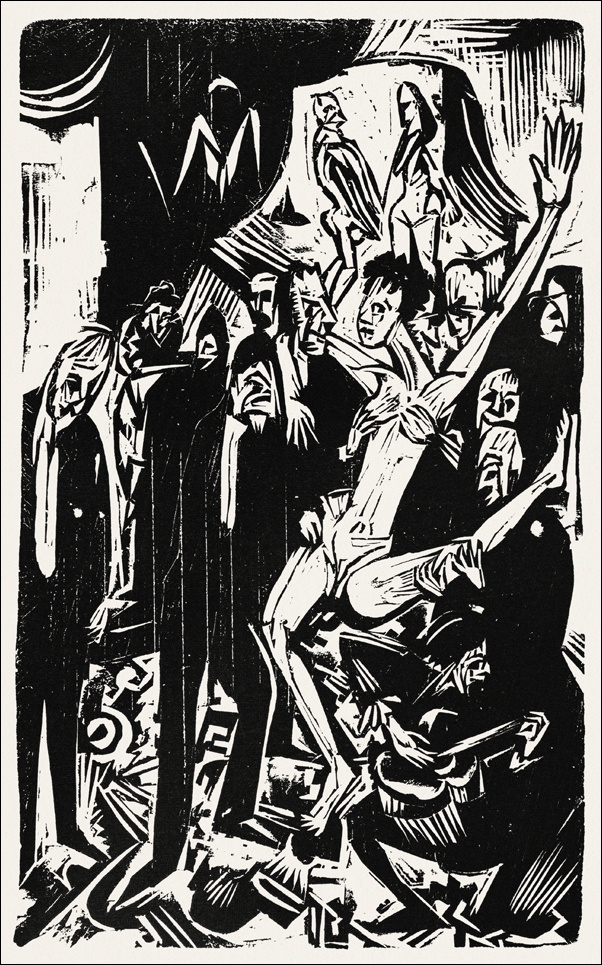 Image of The graphic work, Ernst Ludwig Kirchner - plakat Wymiar do wyboru: 20x30 cm