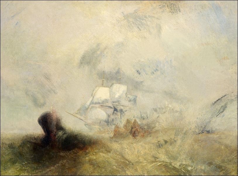 Image of Whalers, William Turner - plakat Wymiar do wyboru: 100x70 cm