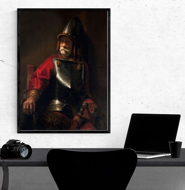 Image of Man in Armor (Mars), Rembrandt - plakat Wymiar do wyboru: 20x30 cm