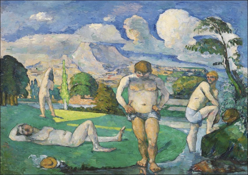 Image of Bathers at Rest, Paul Cézanne - plakat Wymiar do wyboru: 29,7x21 cm