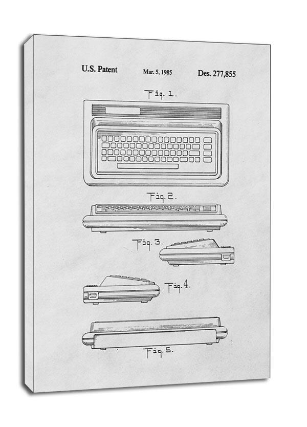 Image of Patent, Komputer Osobisty 1985 - obraz na płótnie Wymiar do wyboru: 20x30 cm