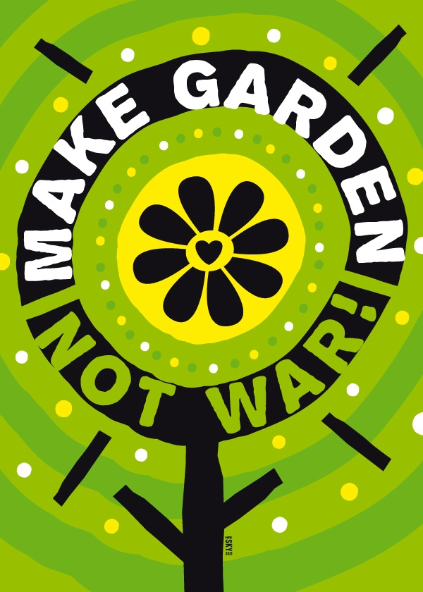 Image of make garden - plakat Wymiar do wyboru: 60x80 cm