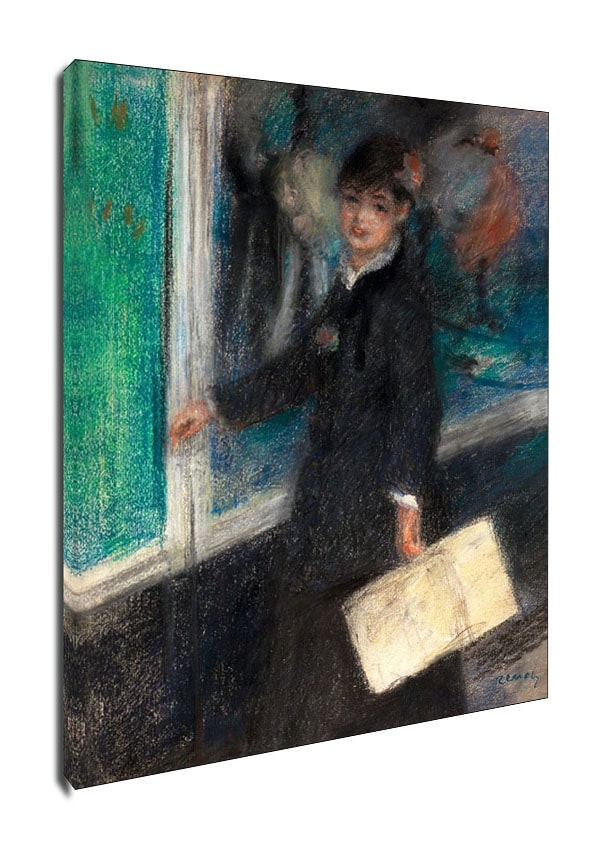 Image of The Milliner, Auguste Renoir - obraz na płótnie Wymiar do wyboru: 40x50 cm