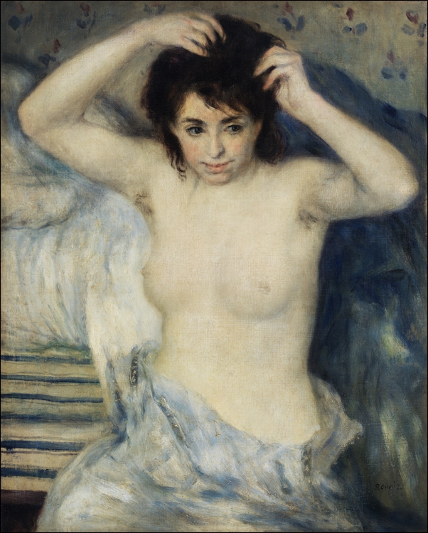 Image of Before the Bath, Auguste Renoir - plakat Wymiar do wyboru: 40x50 cm