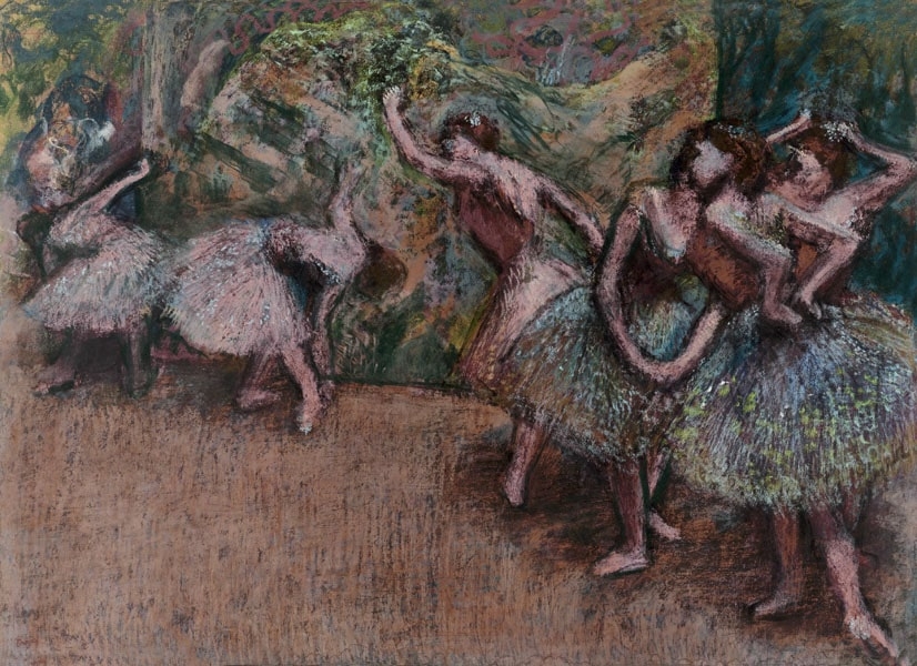 Image of Ballet Scene, Edgar Degas - plakat Wymiar do wyboru: 100x70 cm