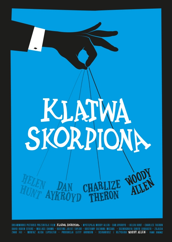 Image of Woody Allen Klątwa Skorpiona - plakat Wymiar do wyboru: 40x50 cm