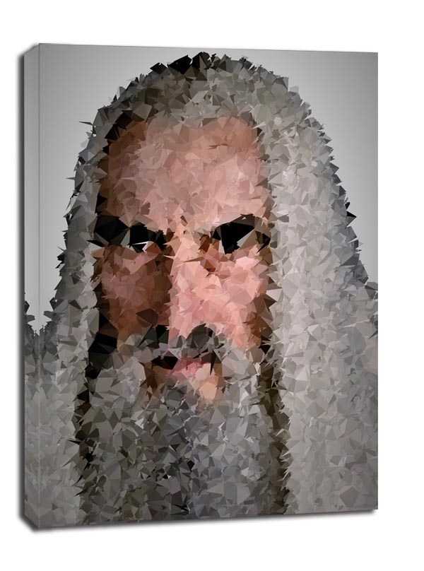 Image of POLYamory - Saruman, Władca Pierścieni - obraz na płótnie Wymiar do wyboru: 20x30 cm