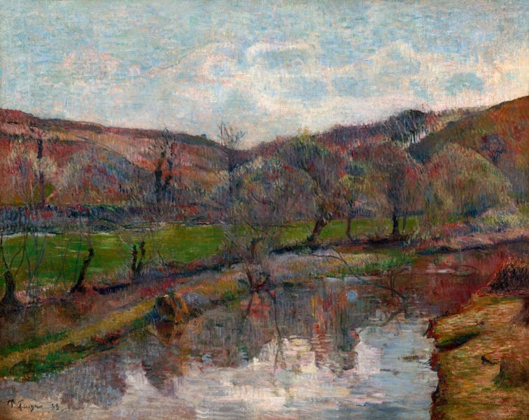 Image of Brittany Landscape, Paul Gauguin - plakat Wymiar do wyboru: 30x20 cm