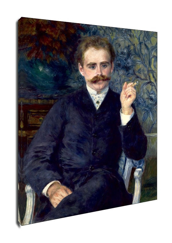 Image of Albert Cahen d_Anvers, Auguste Renoir - obraz na płótnie Wymiar do wyboru: 20x30 cm