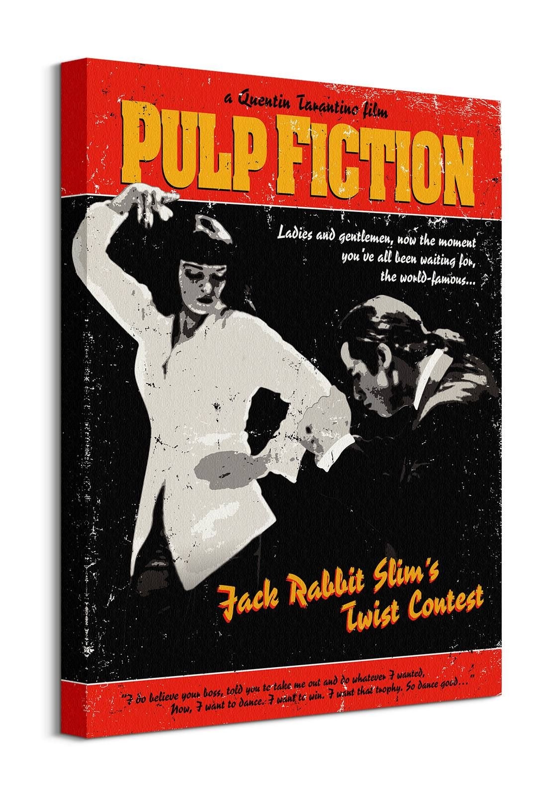 Image of Pulp Fiction Twist Contest - obraz na płótnie