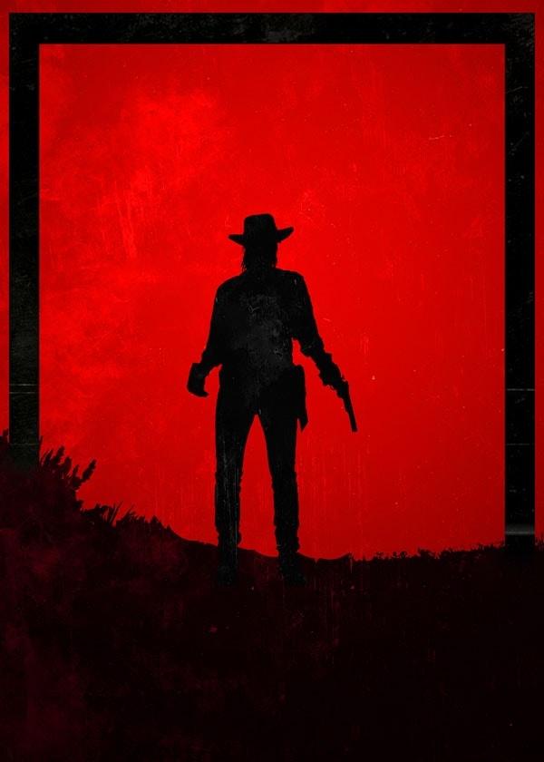 Image of Dawn of Heroes - John Marston, Red Dead Redemption - plakat Wymiar do wyboru: 30x40 cm