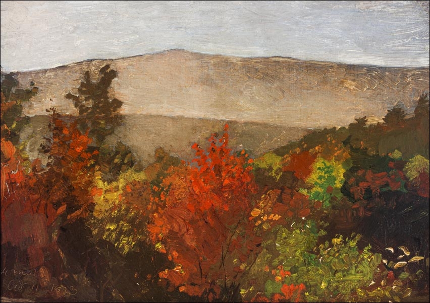 Image of Autumn Treetops, Winslow Homer - plakat Wymiar do wyboru: 29,7x21 cm