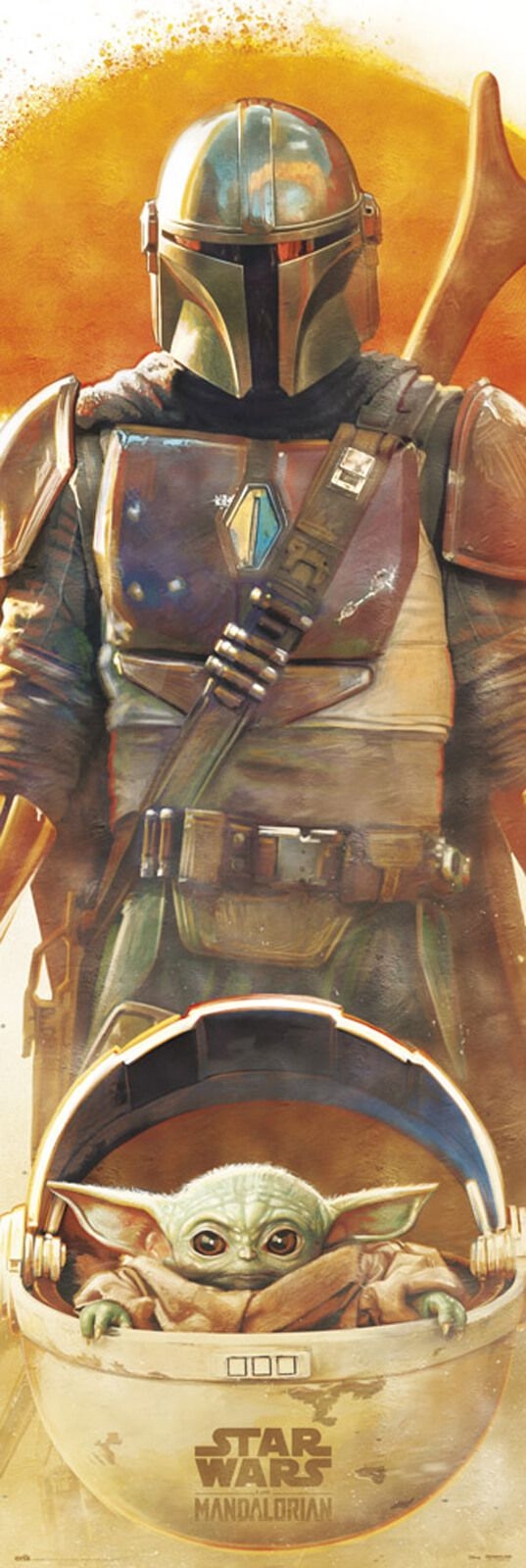 Image of Star Wars The Mandalorian Gwiezdne Wojny - plakat