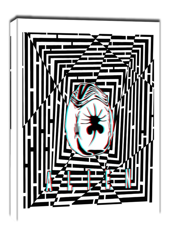 Image of Maze Gaze ALIEN - obraz na płótnie Wymiar do wyboru: 50x70 cm