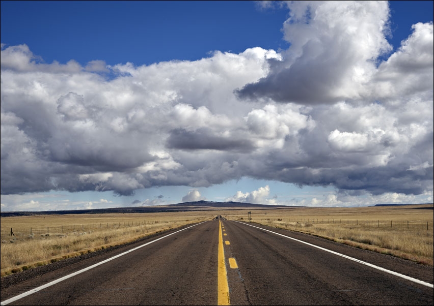 Image of Huge cumulus clouds, Carol Highsmith - plakat Wymiar do wyboru: 100x70 cm