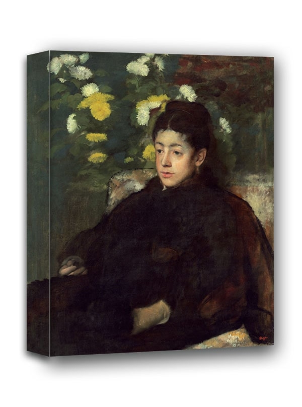 Image of Mademoiselle Malo, Edgar Degas - obraz na płótnie Wymiar do wyboru: 50x70 cm