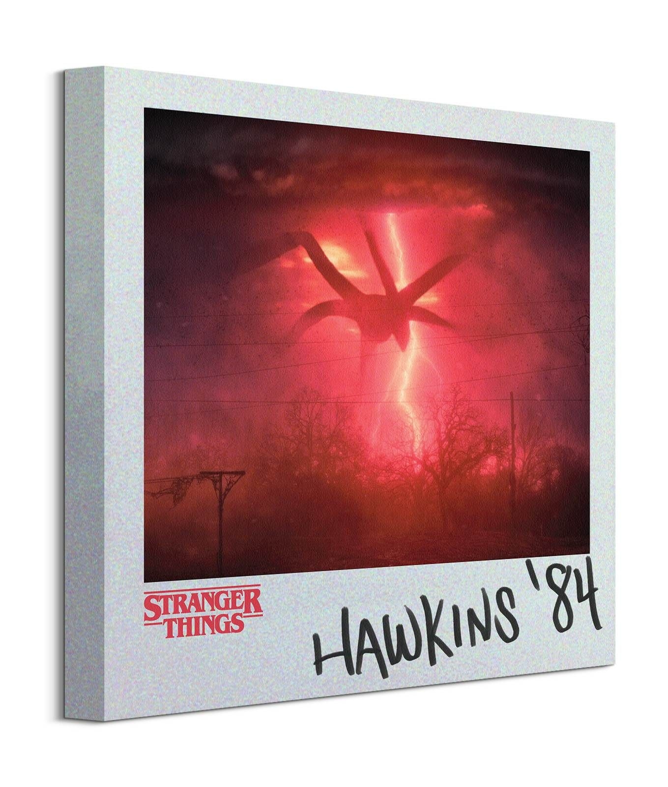 Image of Stranger Things Hawkins 84 - obraz na płótnie