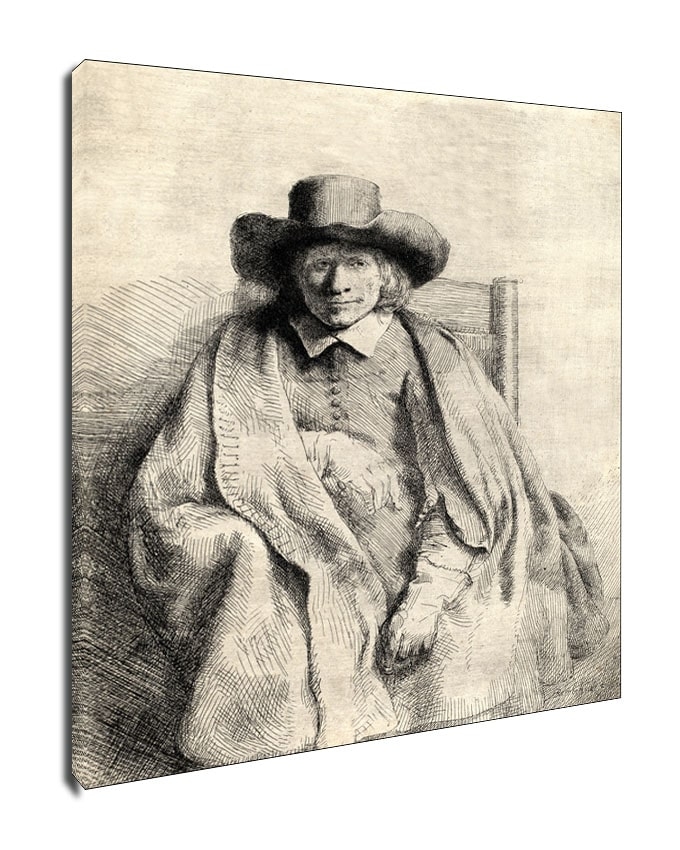 Image of Clement de Jonghe, Rembrandt - obraz na płótnie Wymiar do wyboru: 70x100 cm