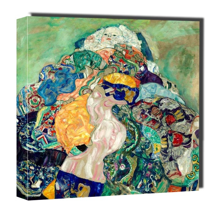 Image of Baby (Cradle), Gustav Klimt - obraz na płótnie Wymiar do wyboru: 50x50 cm