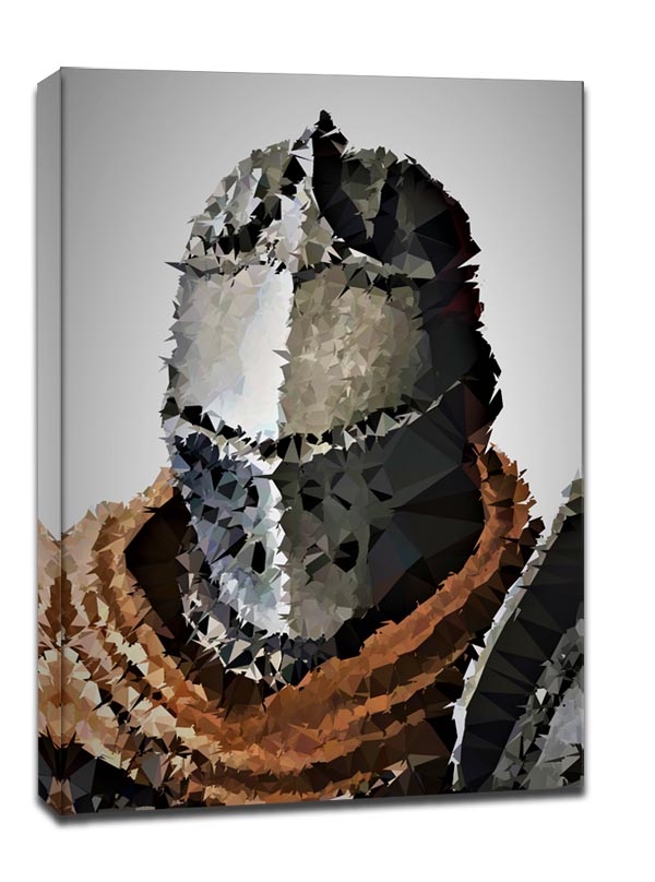 Image of POLYamory - The Chosen Undead, Dark Souls - obraz na płótnie Wymiar do wyboru: 61x91,5 cm