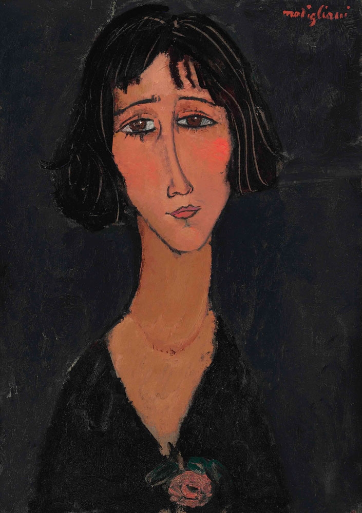 Image of Amedeo Modigliani Margherita (1916) - plakat Wymiar do wyboru: 40x60 cm